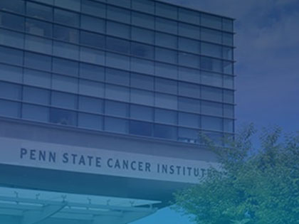 A photo of the Penn State Cancer Institute