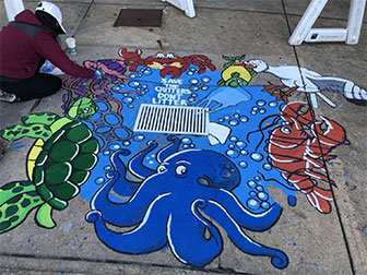 Launched in 2018, the Street 2 Creek project has generated 15 pieces of artwork to help educate the York community about the connection between the drains that capture stormwater runoff and local creeks.