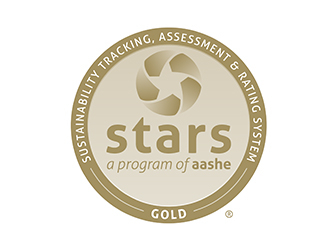 Stars gold seal graphic