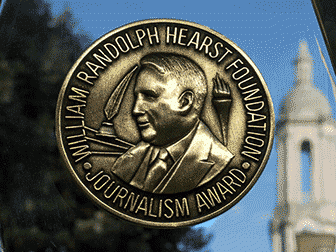 Hearst Awards medallion